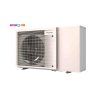 Tepelné čerpadlo bielej farby Daikin Altherma 3 M, predný pohľad.