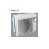 Daikin Altherma 3 R bočný pohľad na vonkajšiu jednotku - tepelné čerpadlo.